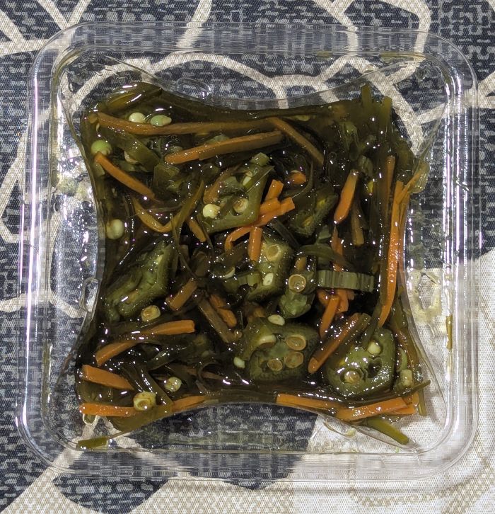 オクラ昆布中身