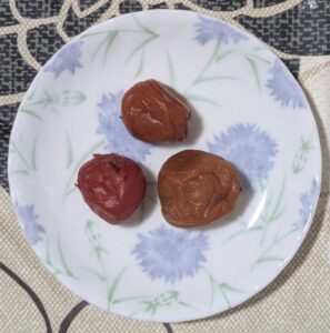 梅干し３種