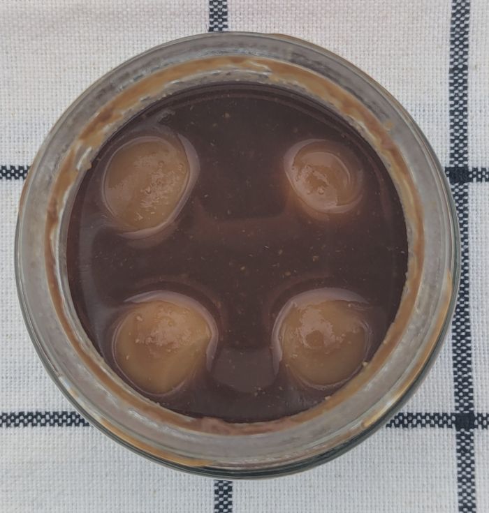 うずら漬けたまご赤みそ中身2