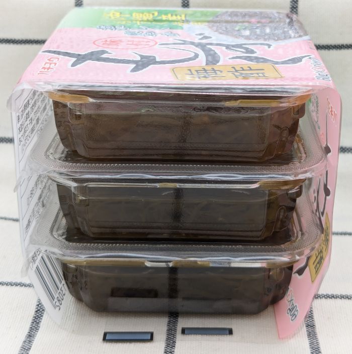 もずく(梅酢)側面２