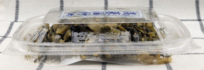 高菜油炒め側面