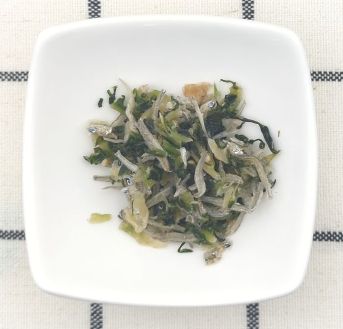 野沢菜ちりめん中身２