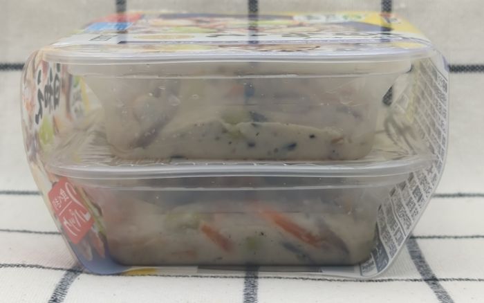 「おかず畑 おばんざい小鉢 白和え」のパッケージ側面2(個数が見える角度)