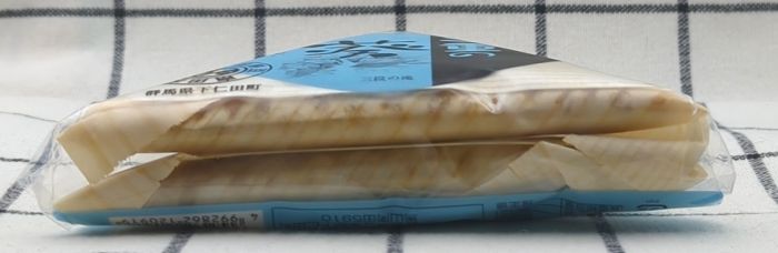 「二重の葵」のパッケージ側面