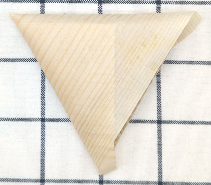 「二重の葵」の個包装された納豆の上部