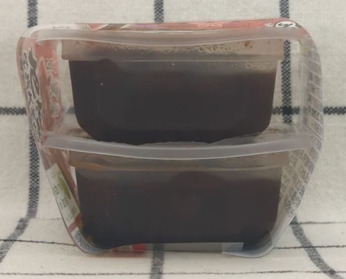 「豆小鉢　丹波大納言あずき」のパッケージ側面2（個数が見える角度）
